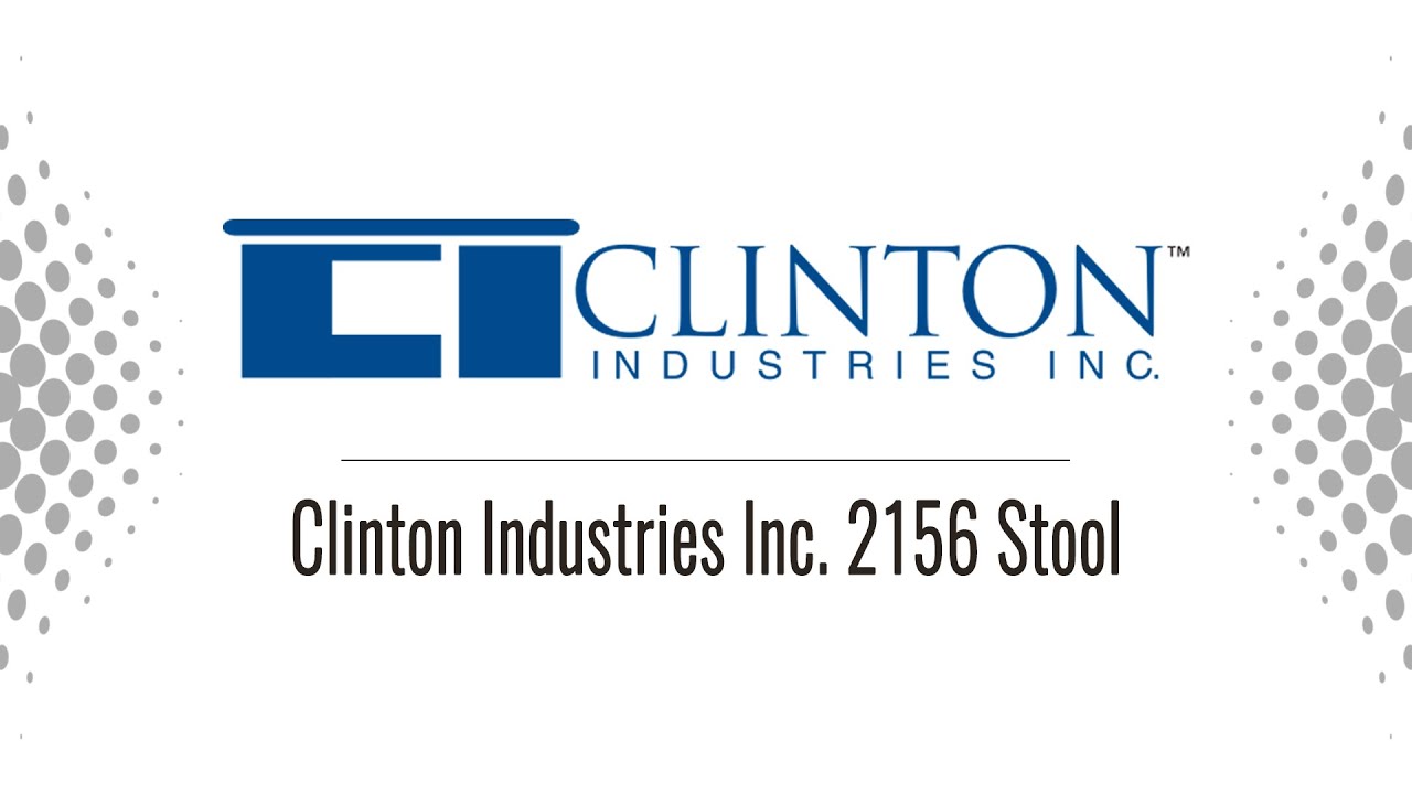 Clinton Industries Inc. 2156 Stool &middot; Medical Equipment Sales & Repair
