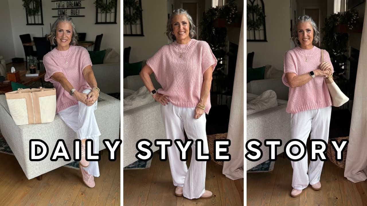 Light Pink + Linen = Spring Outfit Perfection 💗 Walmart + Amazon Under $25