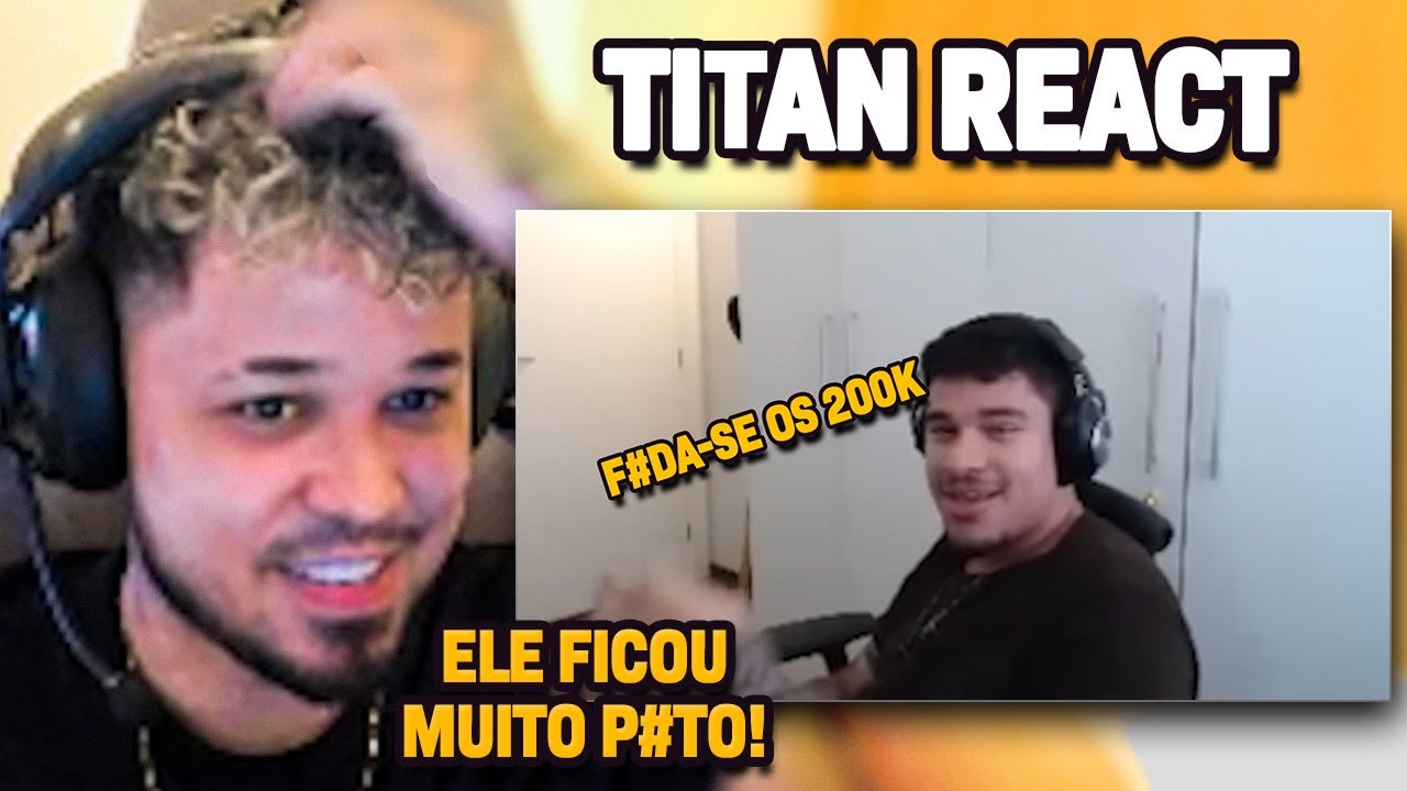 O AYEL REALMENTE PERDEU A PACIENCIA COM O MINERVA KKKK TITAN REACT RENECRODILO