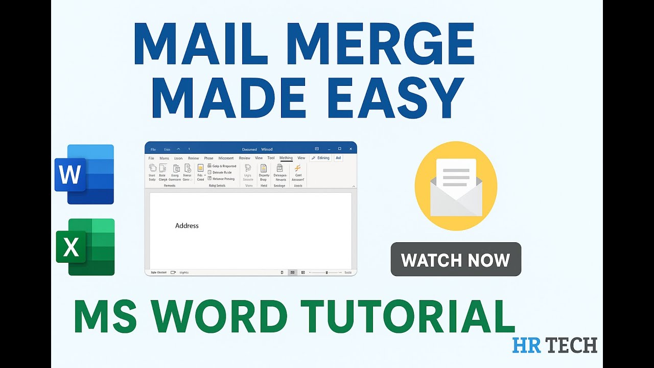 How to Use Mail Merge in Microsoft Word – Simple Step-by-Step Guide