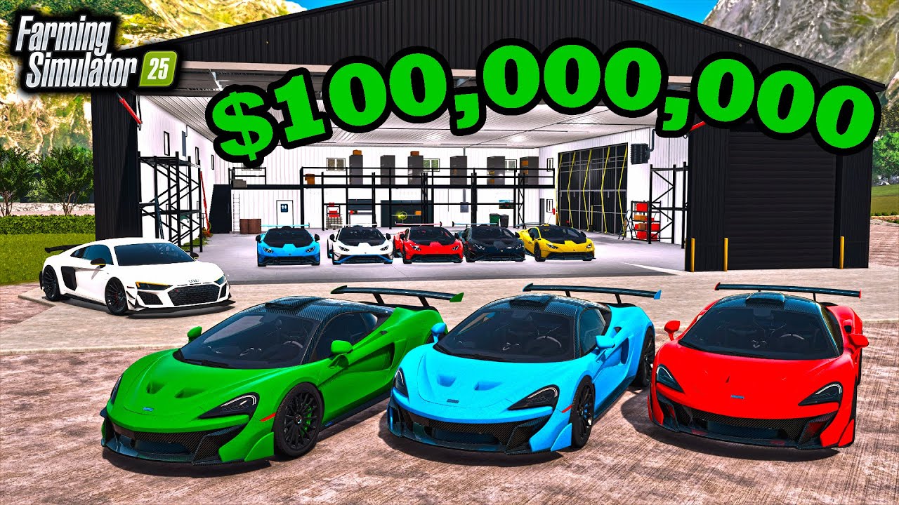 BUILDING FIRST LUXURY DEALERSHIP IN FS25! (SUPERCARS)