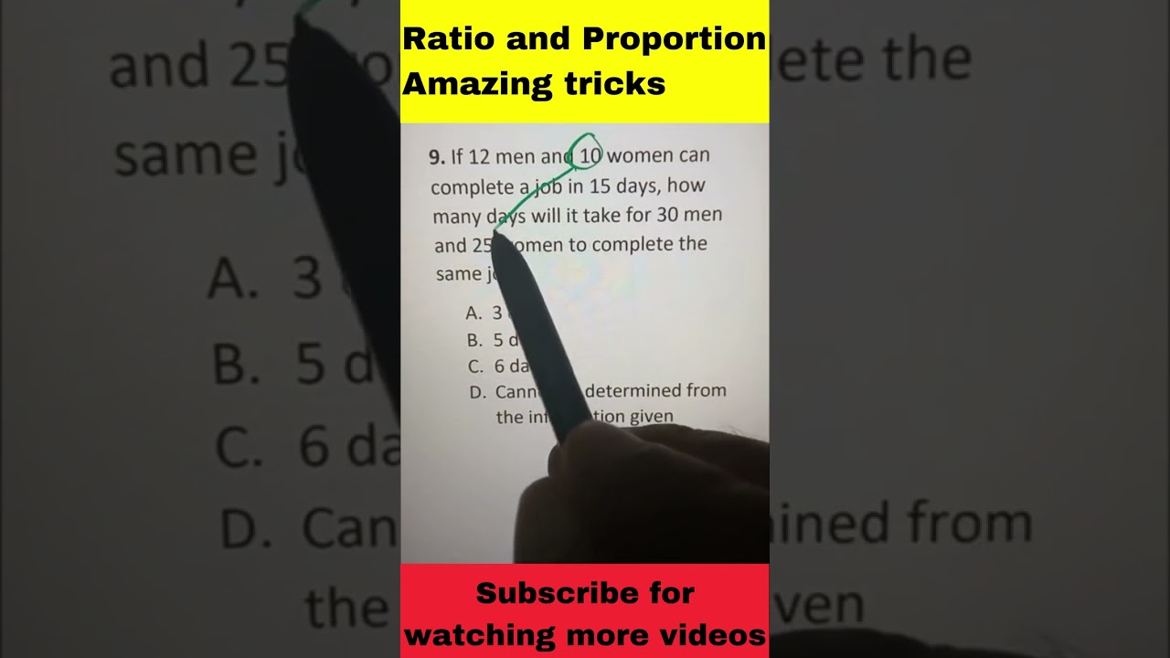 Ratio and Proportion Word Problems | Worked out Problems on Ratio and Proportion | #shorts