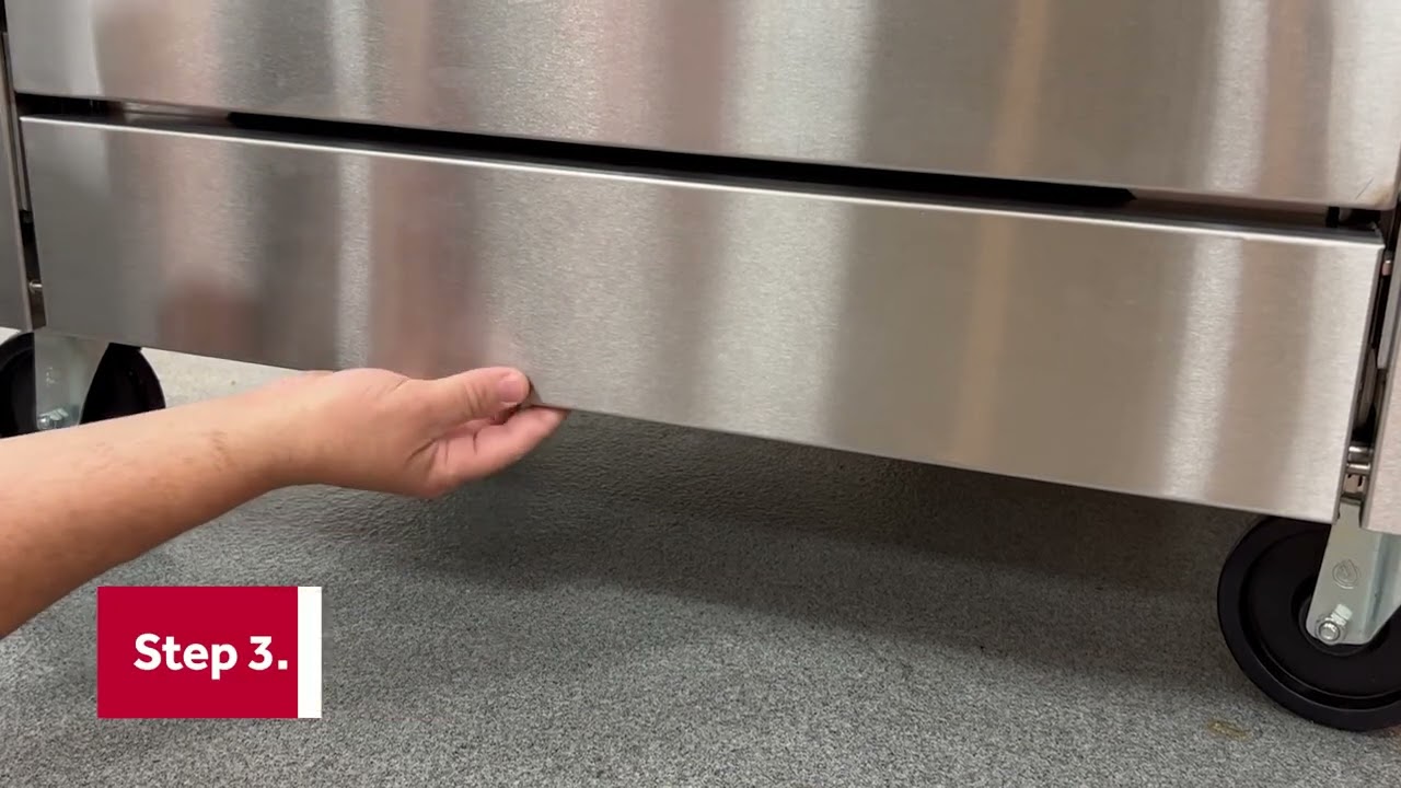 Lighting the Oven Pilot on a Southbend S Series Range