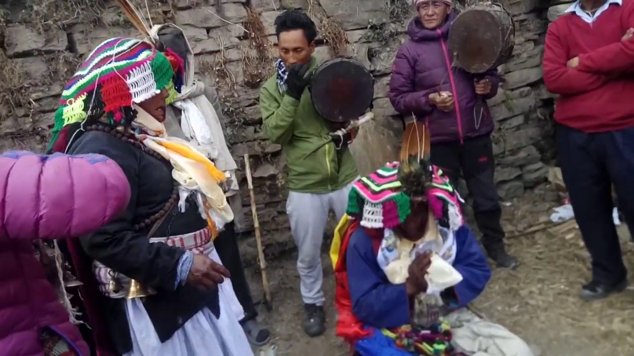 history of Nepal Shaman Jhankri Niritya in Rubi valley Dhading