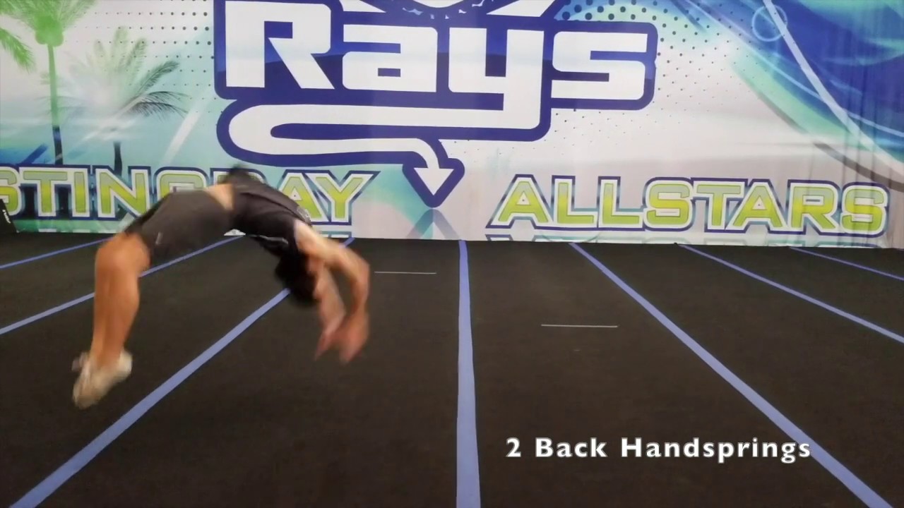 Level 3 Tumbling Examples - The Stingray All-Stars