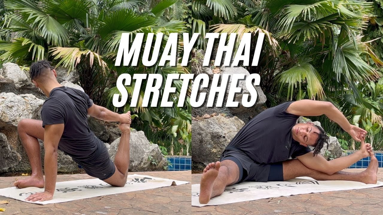 Hip Stretches for Muay Thai! Daily Stretching Routine for Fighters!