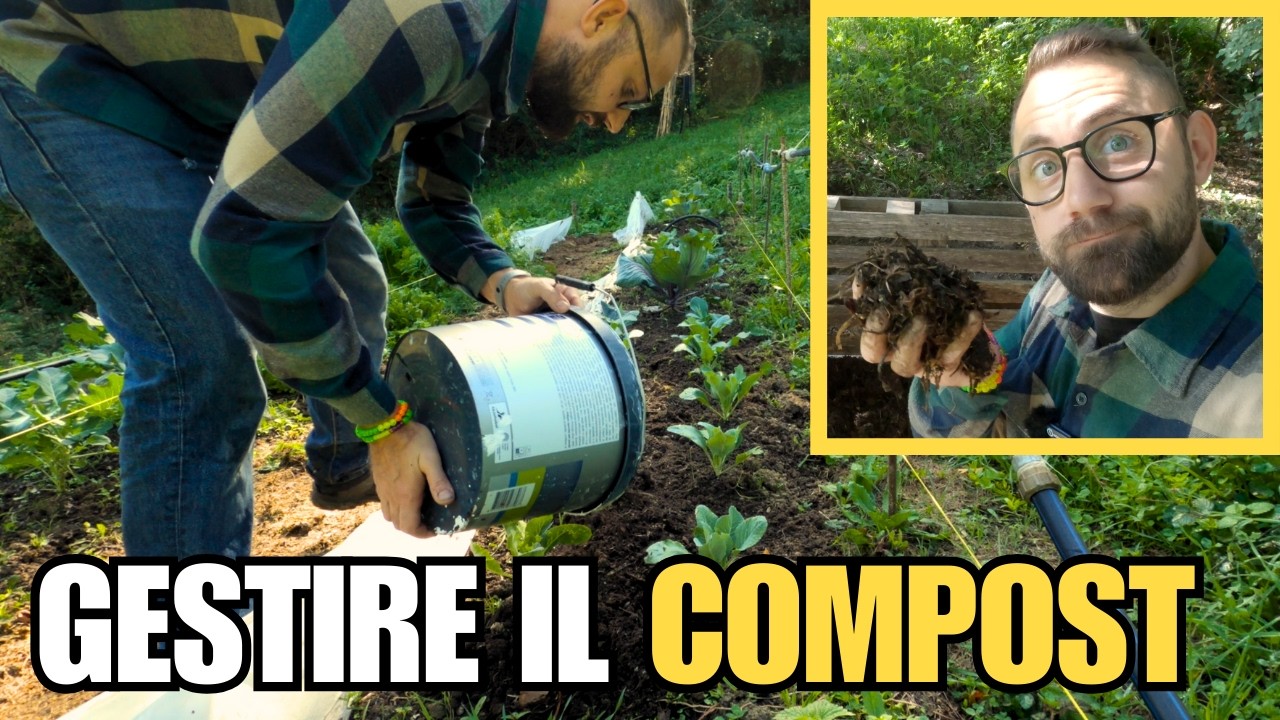 DALLA COMPOSTIERA AI LETTI NODIG #compost #gardening #nodig