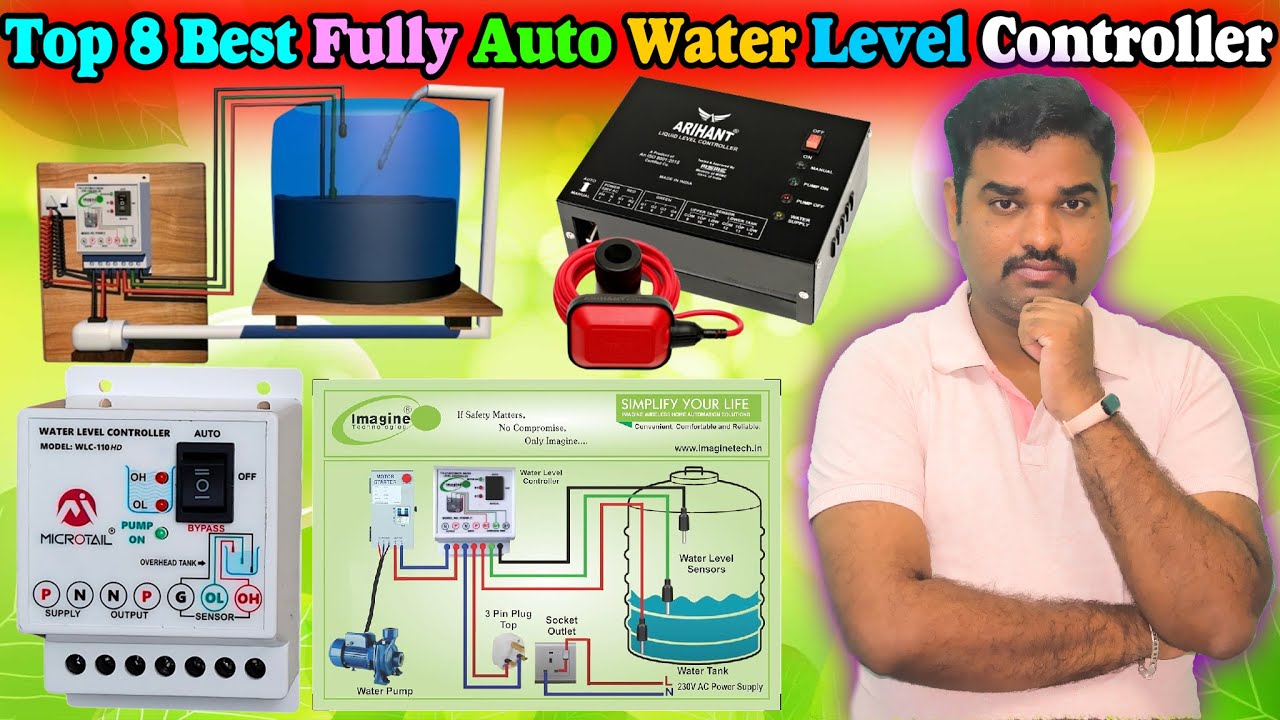 ✅Top 8 Best Water Controller In India 2025 With Price|Fully Auto Water Level Controller Review &Comp