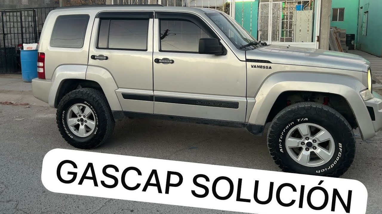 GASCAP en jeep Liberty, solución para quitarlo
