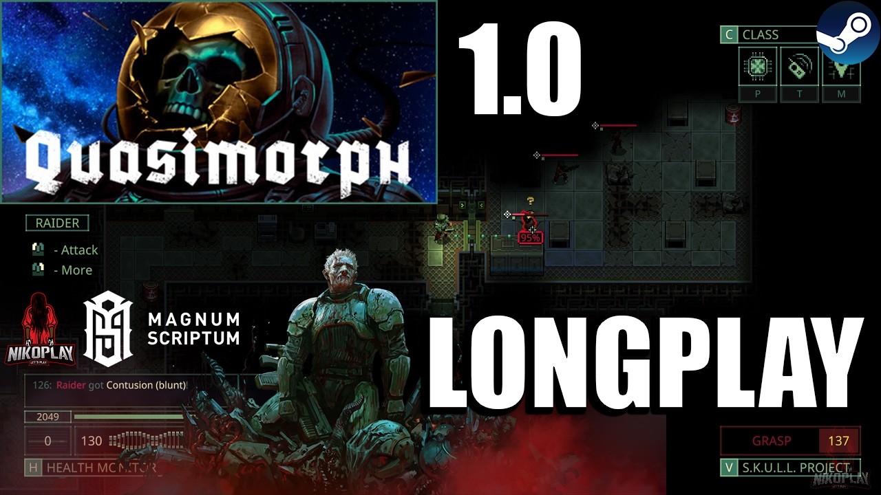 Quasimorph (2026) VERSION 1.0 ON STEAM! LONGPLAY - No Commentary 📼