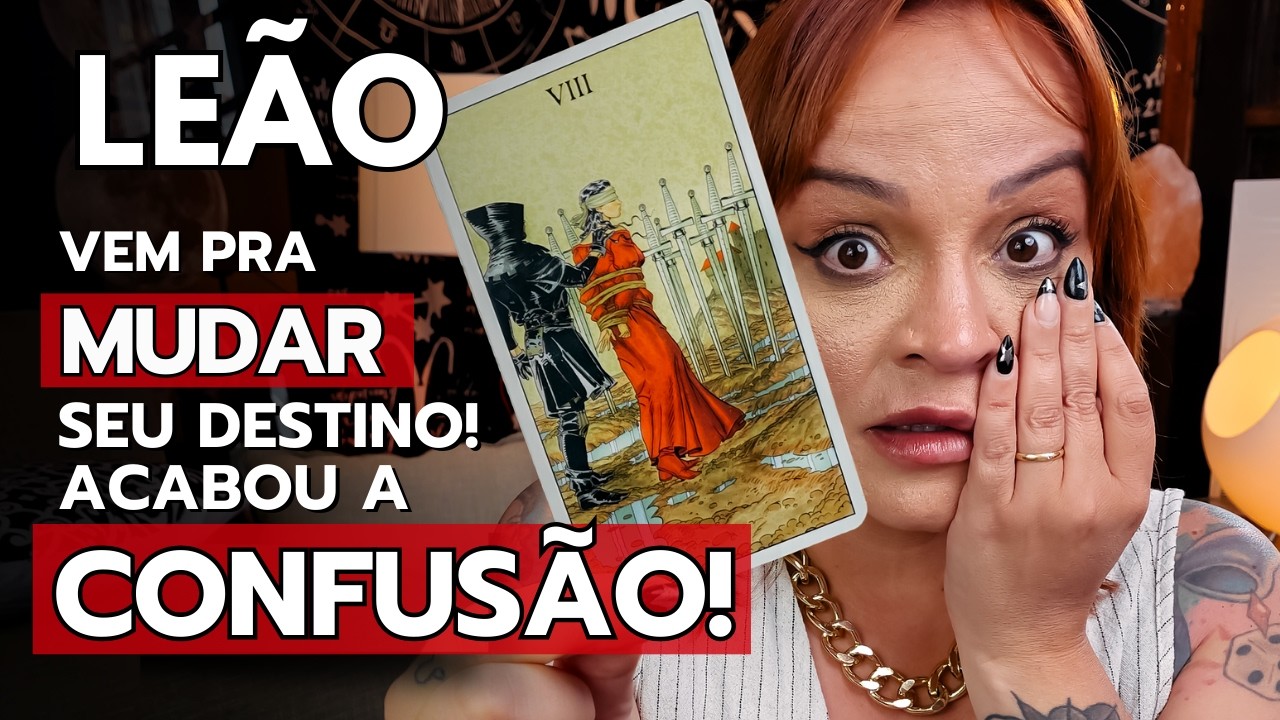 LEÃO TEM ATÉ DATA MARCADA! ESTA SURPRESA VAI MUDAR TUDO! ISSO NÃO ESTAVA NOS SEUS PLANOS.