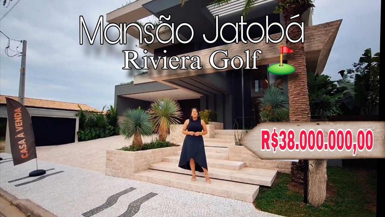 Mansão Jatobá, Riviera Golf ⛳️