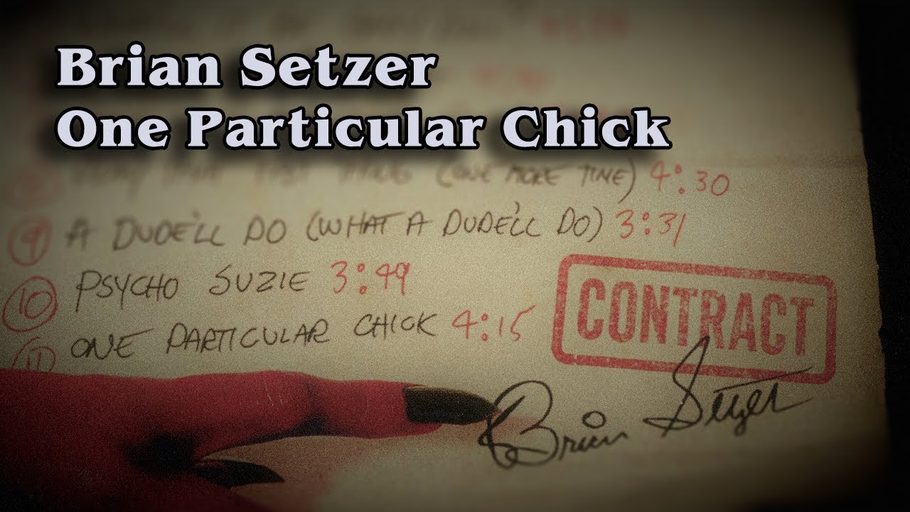 Brian Setzer - One Particular Chick  - Guitar Cover & Guitar Lesson/Analysis (Patreon Oct 2023)