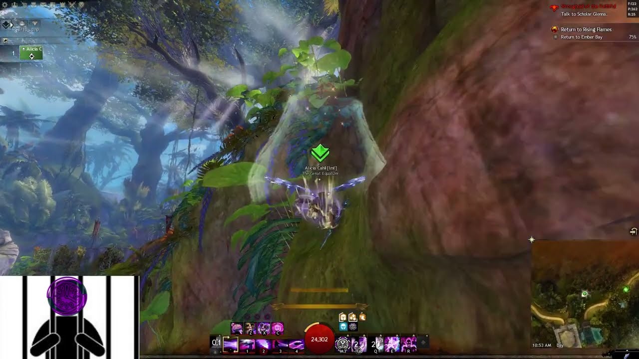 [GW2] W3 Escort Wall Skip (Mesmer)