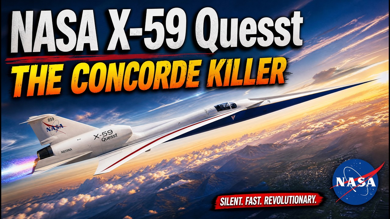 Lockheed Martin X-59: самолет стоимостью 247 млн долларов, который изменит сверхзвуковые путешествия