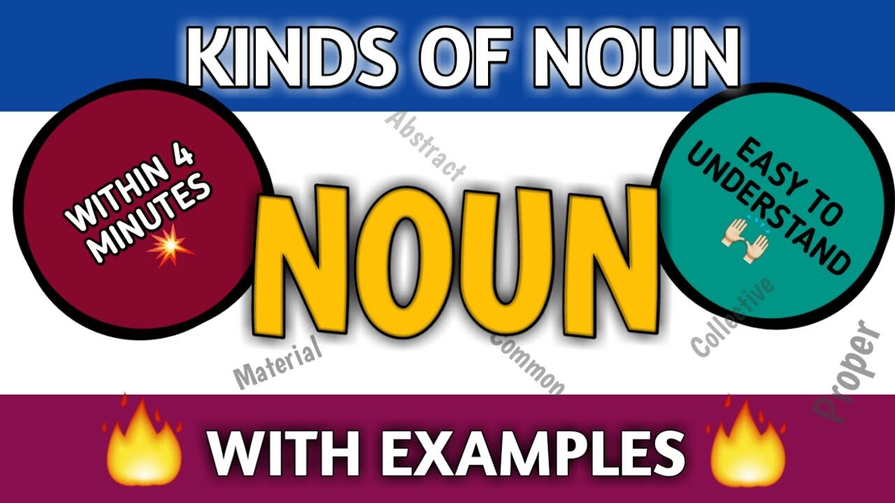 Nouns । Kinds of Noun।। English Grammar।। #nouns #kindsofnoun