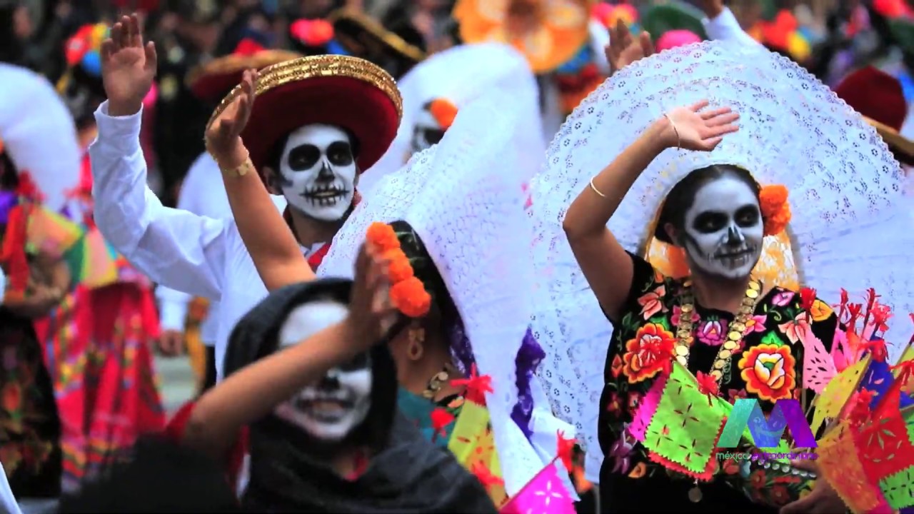 Celebración de Día de Muertos en México