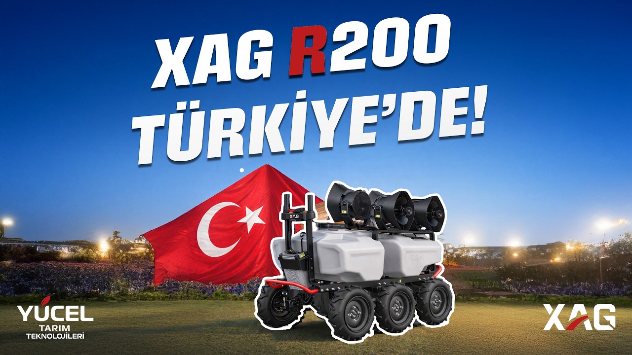 Yücel Tarım Teknolojileri R200   ''Tarımda yeni gelecek sahaya indi!''