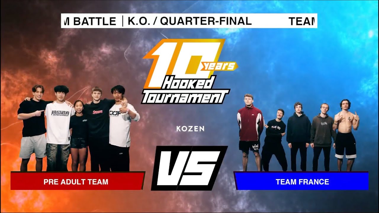 TEAMS - PRE ADULT TEAM VS TEAM FRANCE