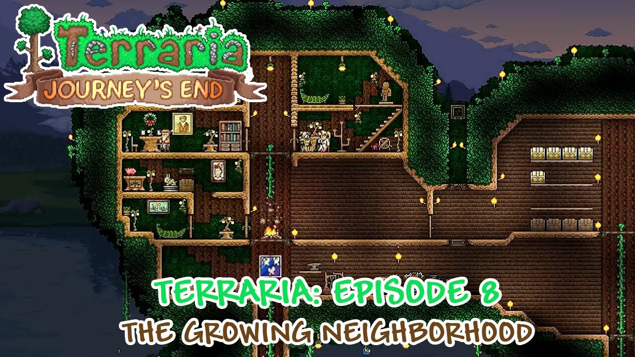 🌳⛏️ Terraria - Episode 8: The Growing Neighborhood 🏠