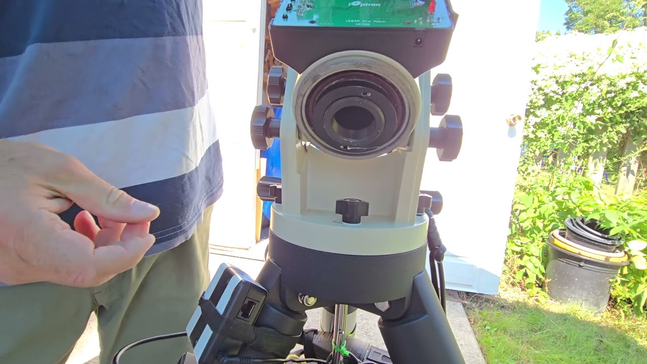 Broken RA shaft Ioptron IEQ45