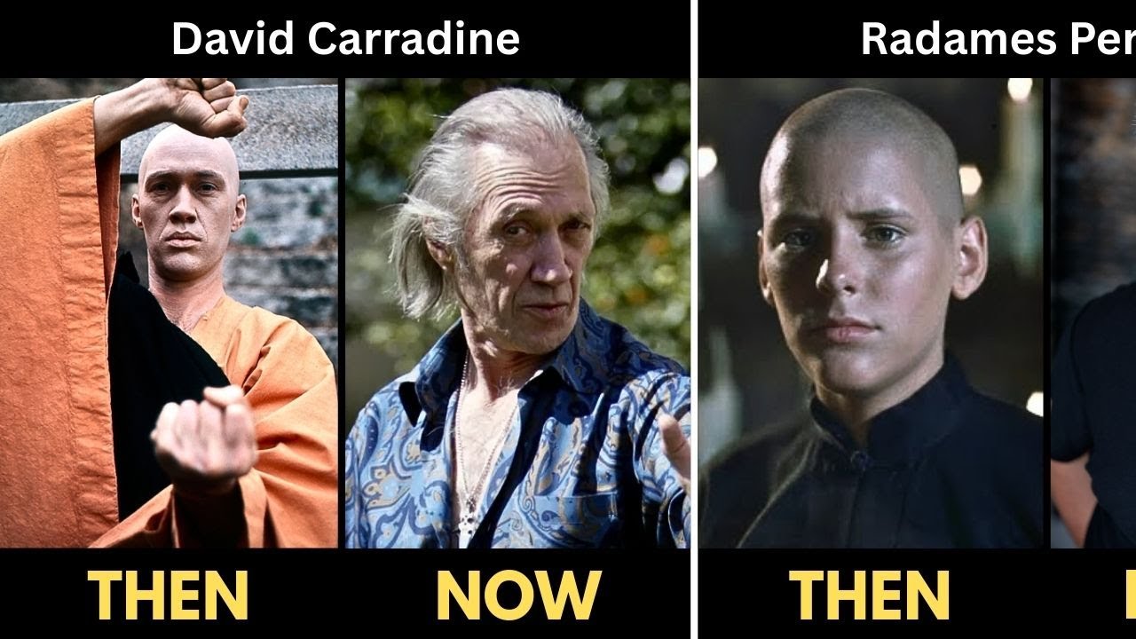 Kung Fu Stars ★ Then And Now in 2025