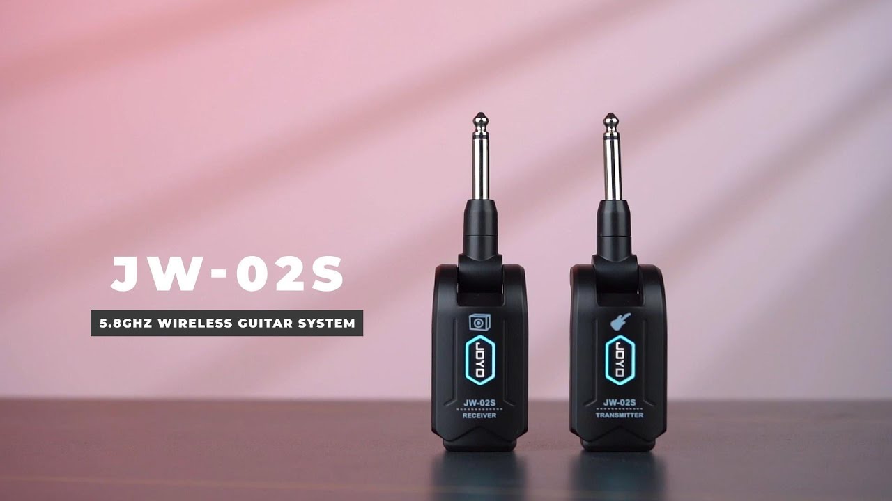 JOYO JW-02S 5.8GHz Wireless Guitar System