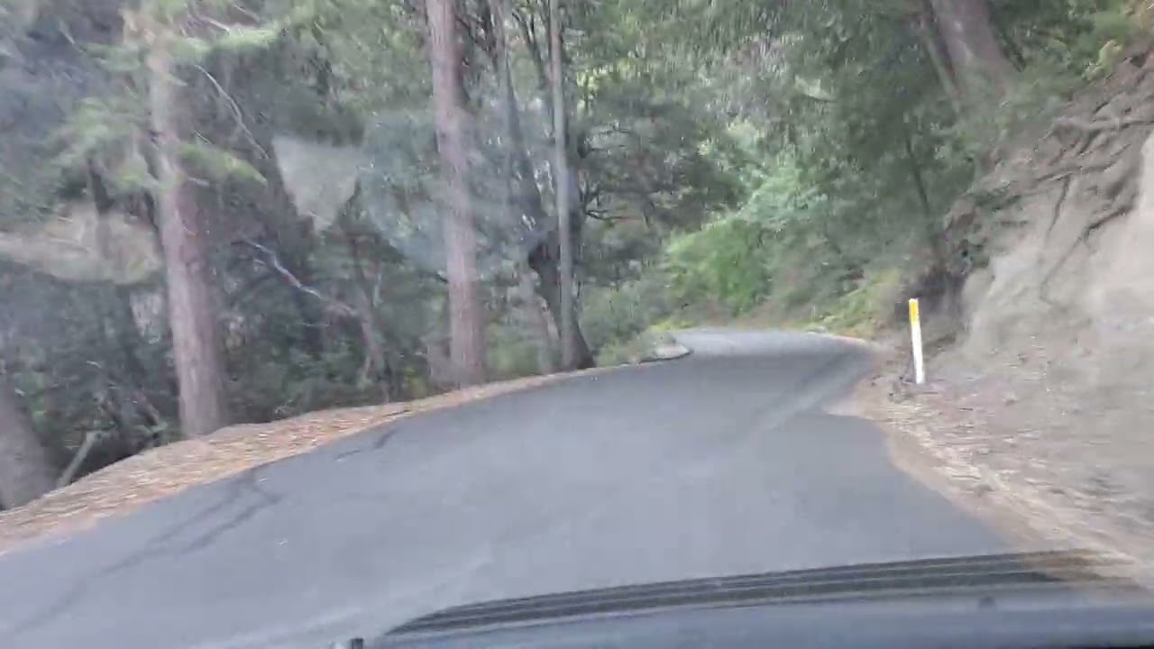 approaching and entering  Doane Valley Campground at Palomar Mountain State Park 9.29.23