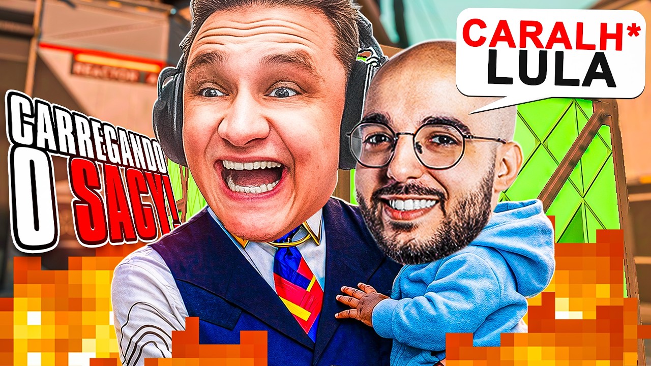 CARREGUEI O SACY DEMAIS E ELE SE IMPRESSIONOU | feat. @1h1perZ @Sacyadc