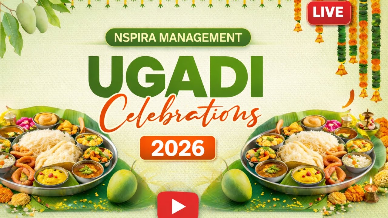 Live Event of Nspira Management Ugadi Celebrations 2026