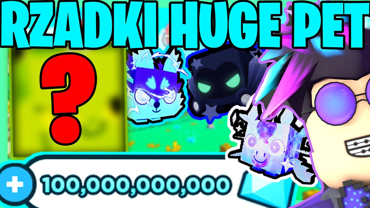WYDAŁEM💎100 000 000 000 GEM&Oacute;W💎 w 30 MINUT w PET SIMULATOR X! 📝CIĘŻKIE WYZWANIE📝 ROBLOX
