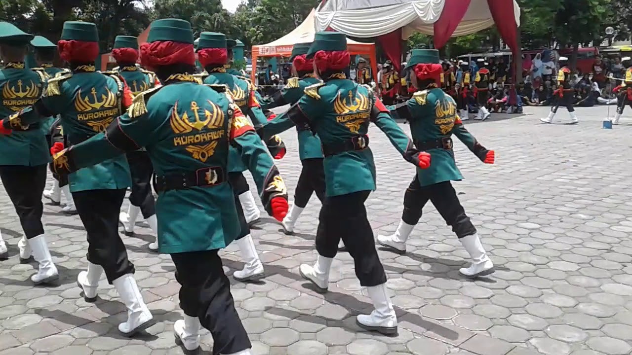 PASKIBRA KUROKAWA SMKN 1 GEBANG CIREBON DI LKBB IAIN SNJ CIREBON
