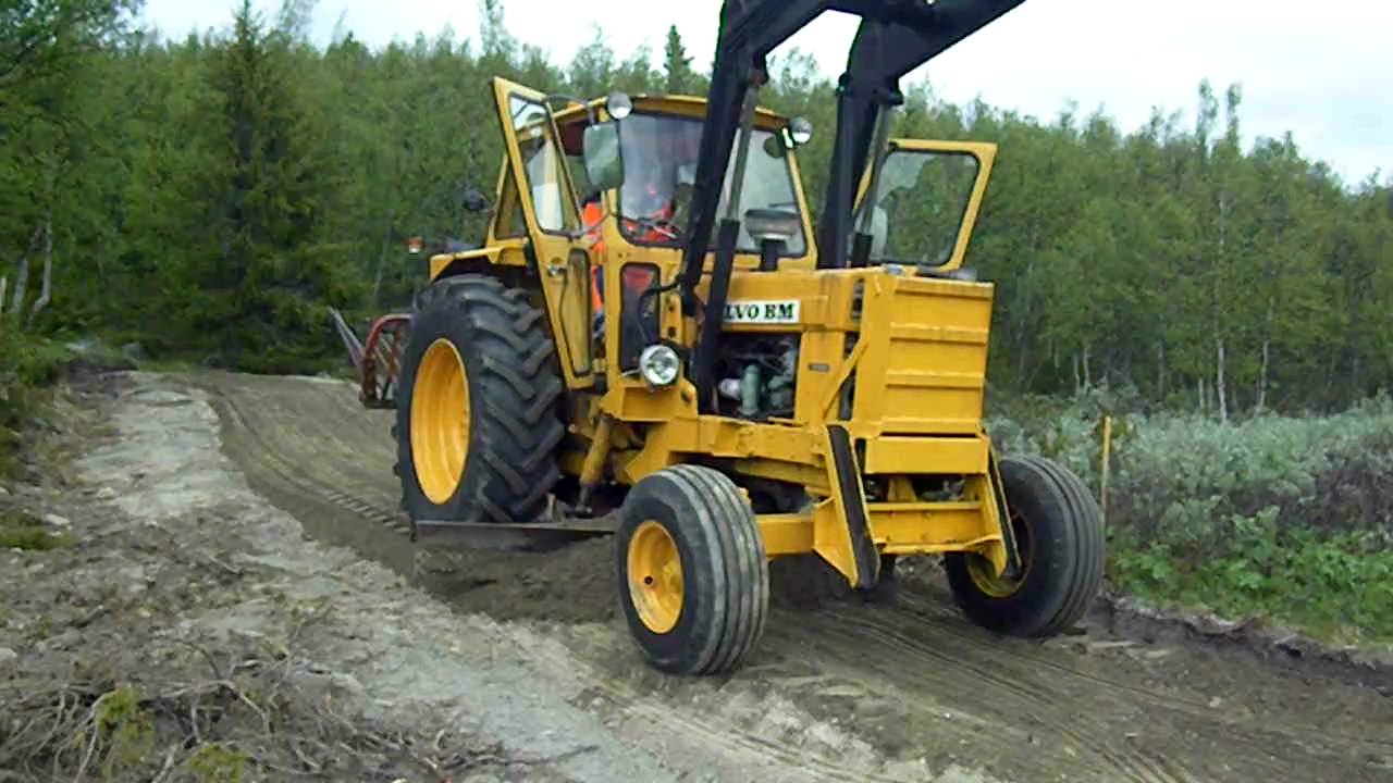 Volvo BM 700 Industri 1978 mod Malm Olstad h&oslash;vel. Road grader.