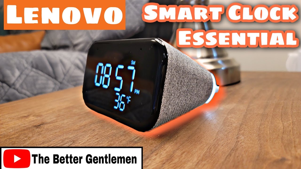 Lenovo Smart Clock Essential- Unboxing and Setup