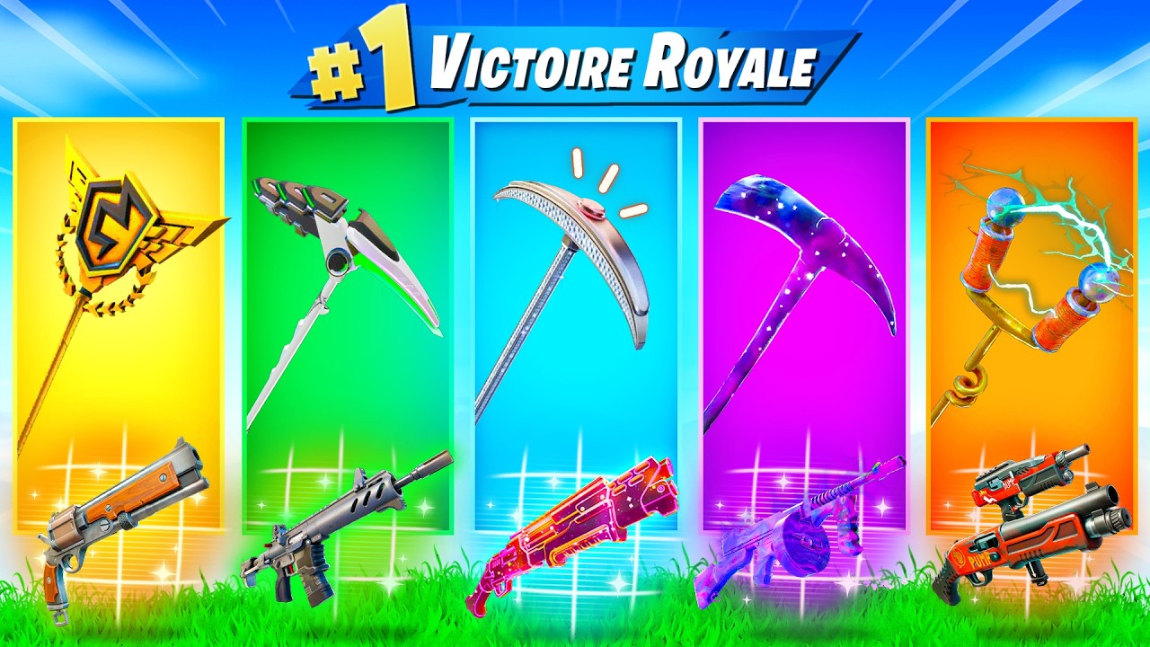 PIOCHE RARE Al&eacute;atoire Challenge sur Fortnite !