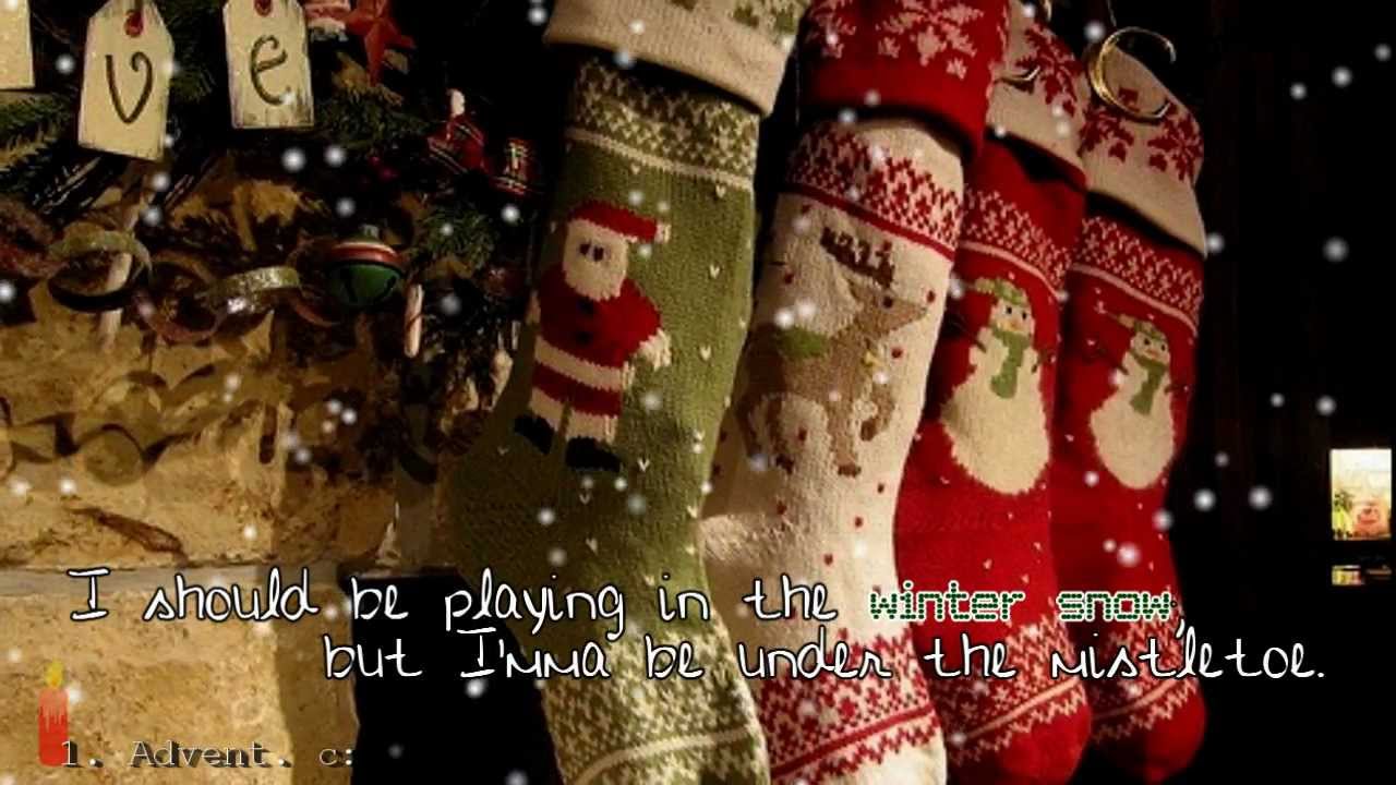 With you under the mistletoe. ♥ (1. Advent. :})