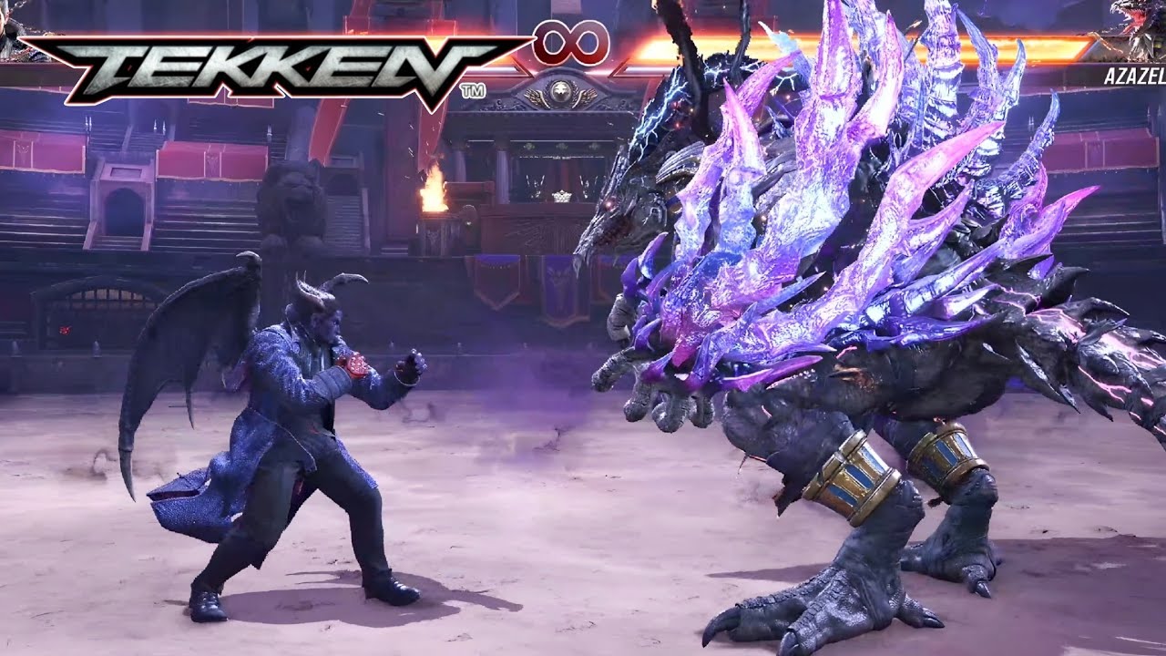 BRUCE DEFEATED AZAZEL | TEKKEN @Nova-LuFFY 