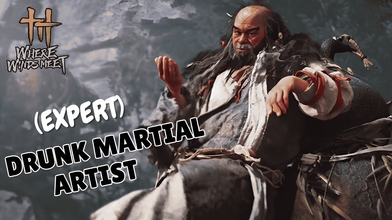 DRUNK MARTIAL ARTIST EXPERT BOSS FIGHT (Stream Highlights) 💀| WHERE WINDS MEET GAMEPLAY #wwm