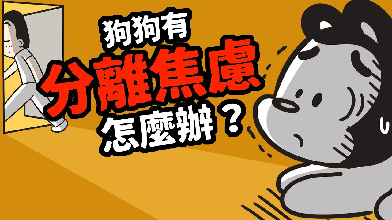 狗與鹿 ｜狗狗分離焦慮症 | 聽說比分手還痛苦100倍！到底是什麼造成的？該怎麼緩解呢？