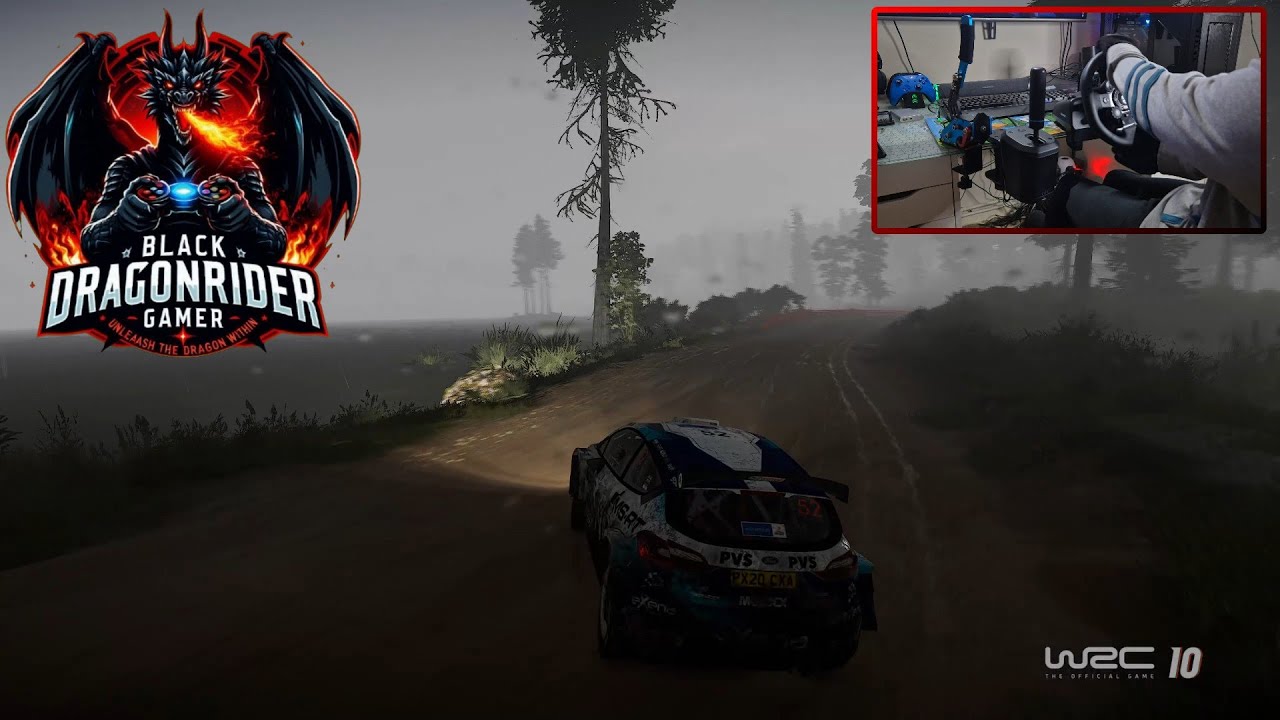 WRC 10 Rally Estonia Kanepi Stage Ford Fiesta Rally2