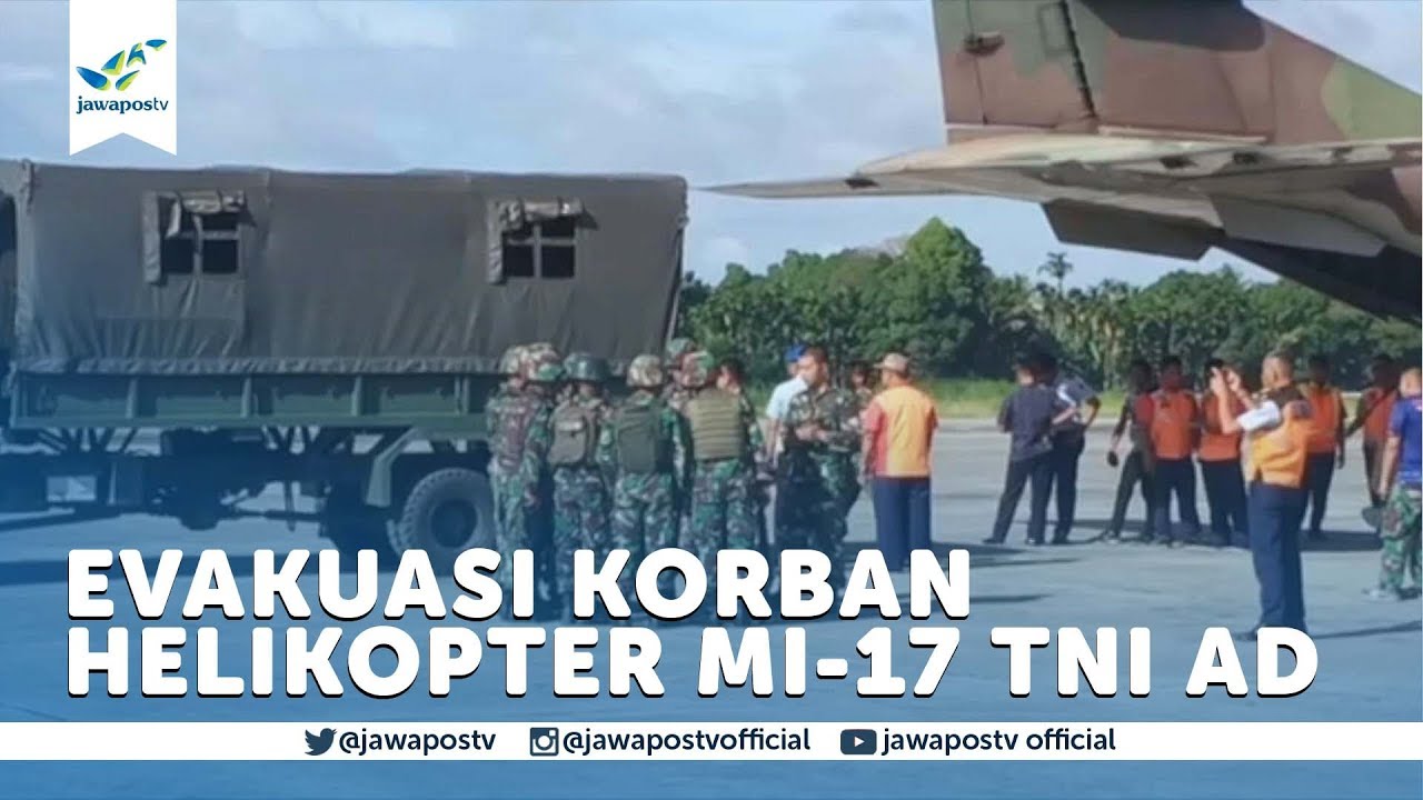 Evakuasi Heli M17, 11 Senjata Organik TNI Hilang