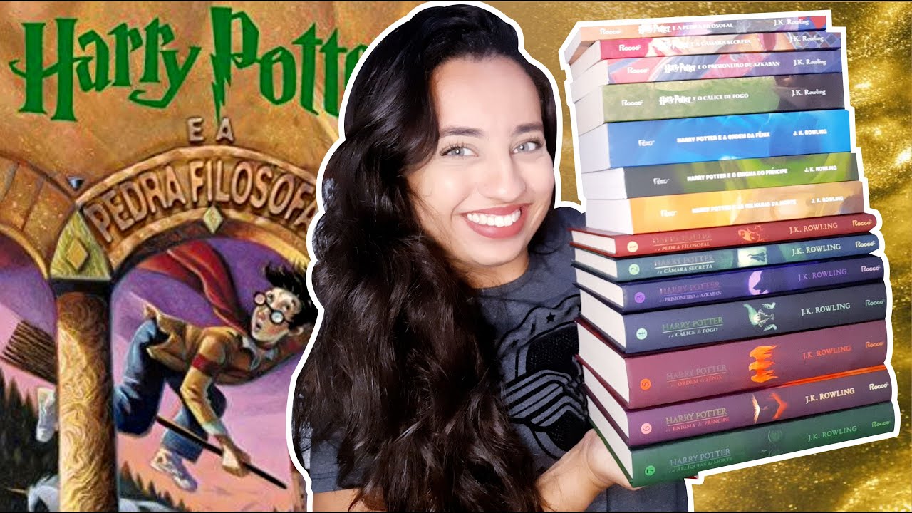 UNBOXING Harry Potter • Edições tradicionais e capa dura | Karina Nascimento | Paraíso dos Livros