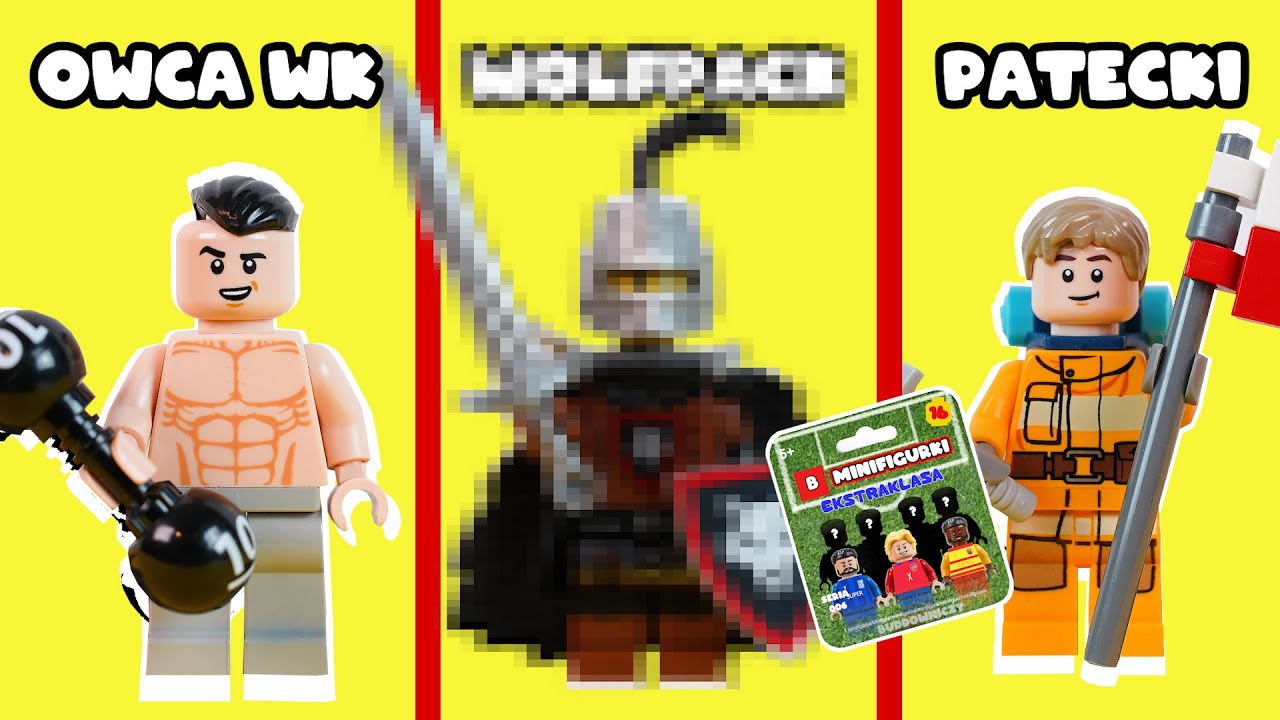 ZROBIŁEM NOWE SERIE MINIFIGUREK Z LEGO..