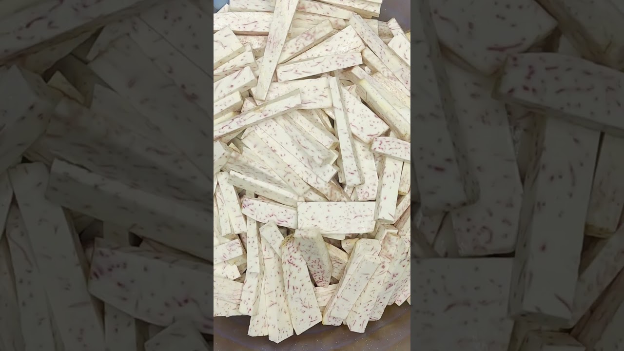 Deep Fried Nduma (Arrowroot)
