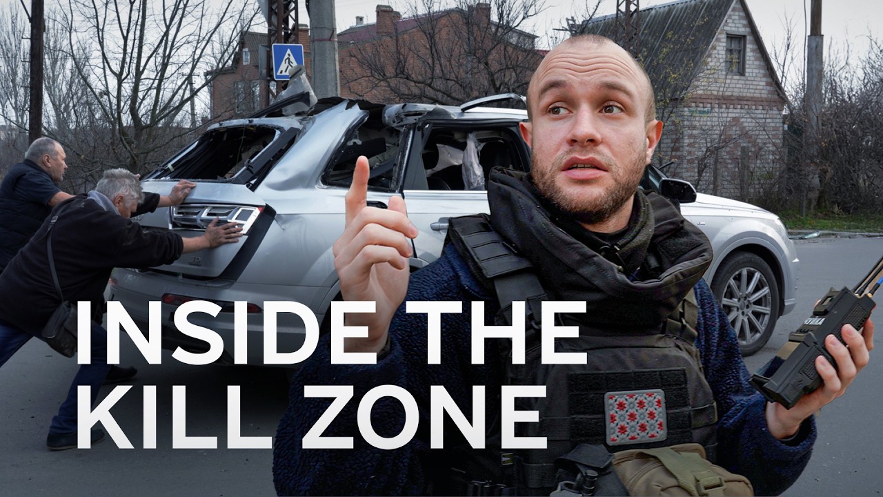 4 days in Kherson, where Russian drones hunt civilians every day