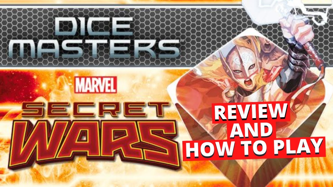 Marvel Dice Masters Secret Wars Review And How To Play