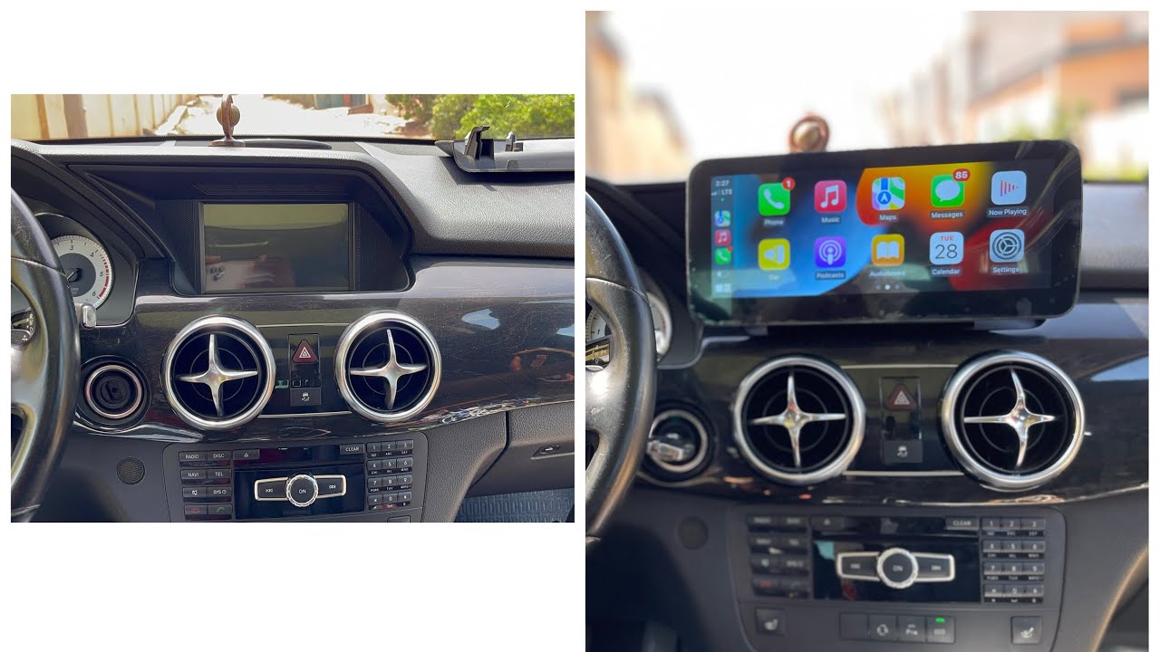 How to change Benz GLK stereo to android with CarPlay