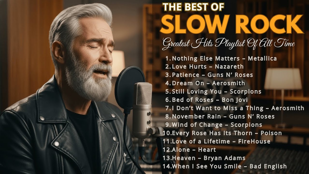 Scorpions, Aerosmith, BonJovi, Led Zeppelin, The Eagles || The Most Beautiful Slow Rock Ballads