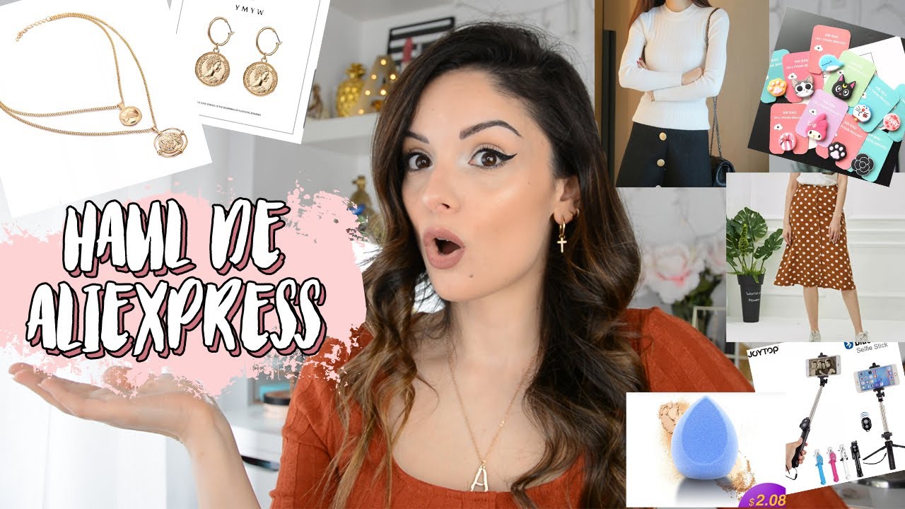 🔥HAUL ALIEXPRESS LOW COST!!. 😱Ropa, maquillaje, accesorios BARATOS!!