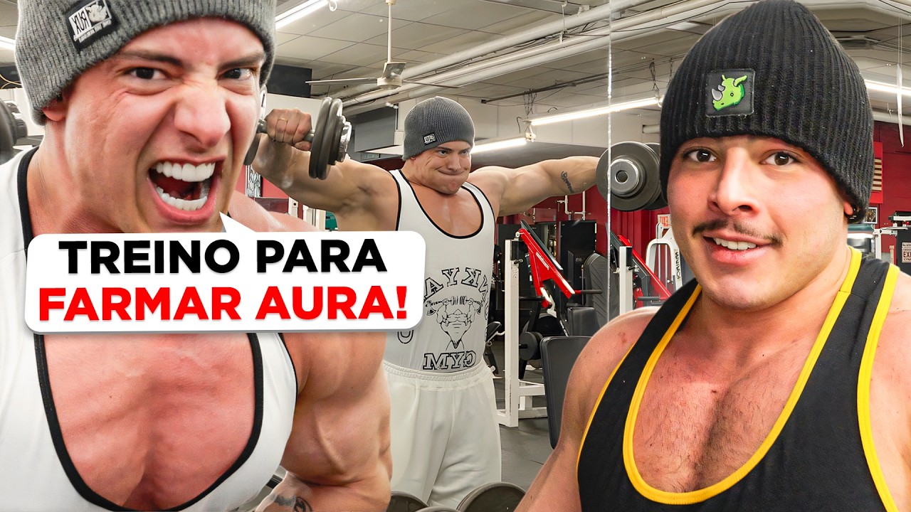TREINO OLD SCHOOL! Ft. Ganley e Xicoria